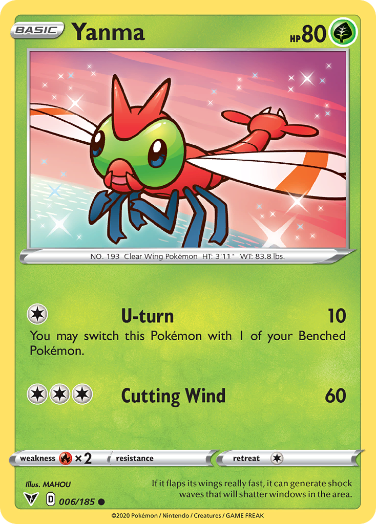 Yanma — illustrated card