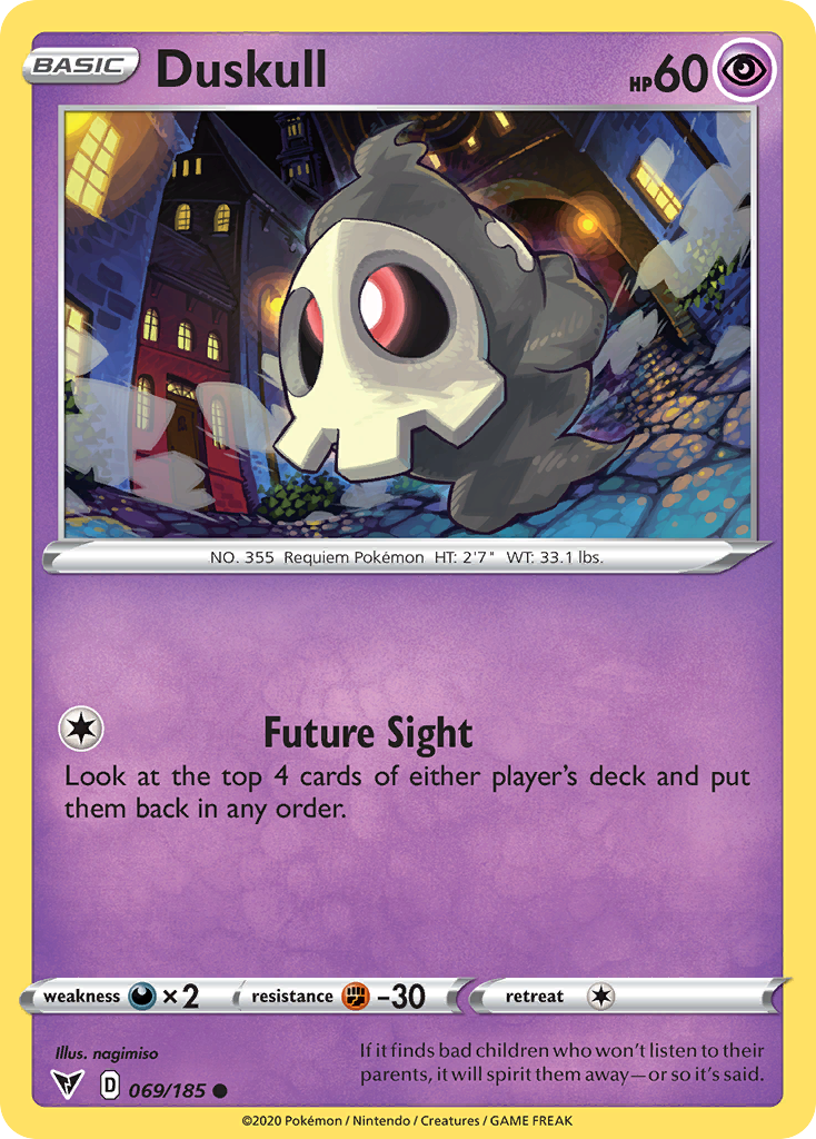 Duskull — illustrated card
