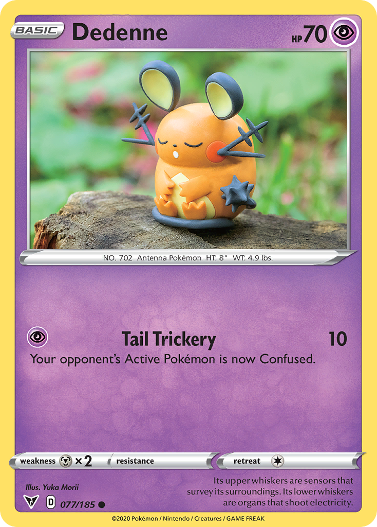 Dedenne — illustrated card