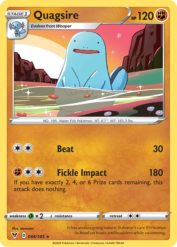 Quagsire — illustrated card