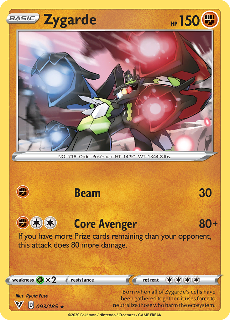 Zygarde — illustrated card