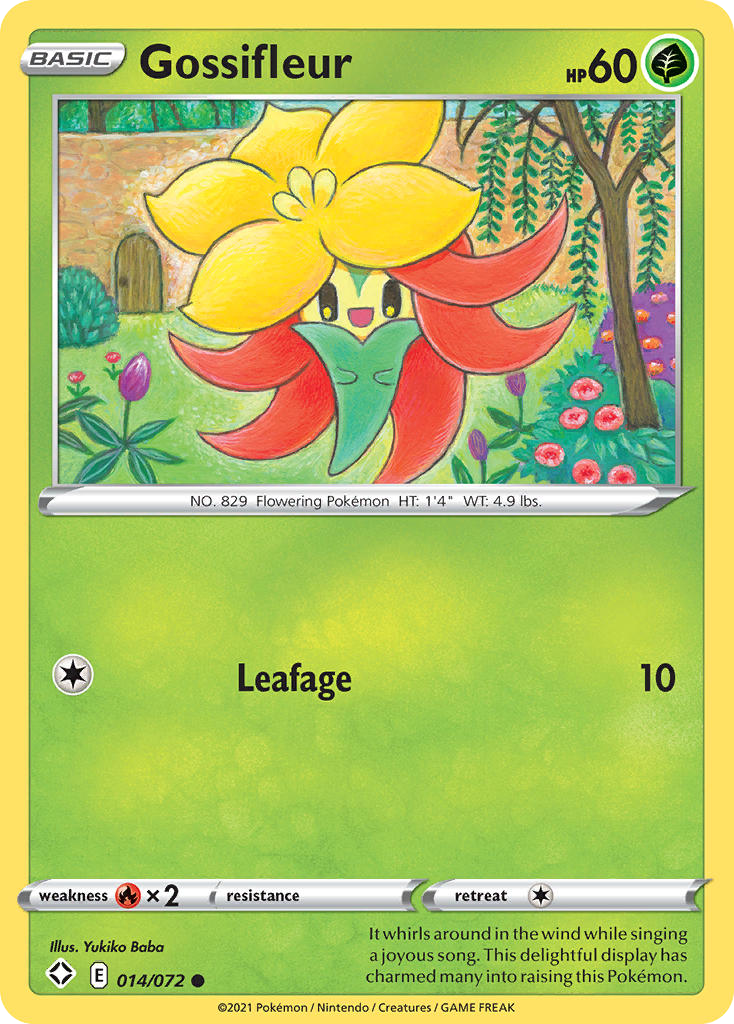Gossifleur — illustrated card