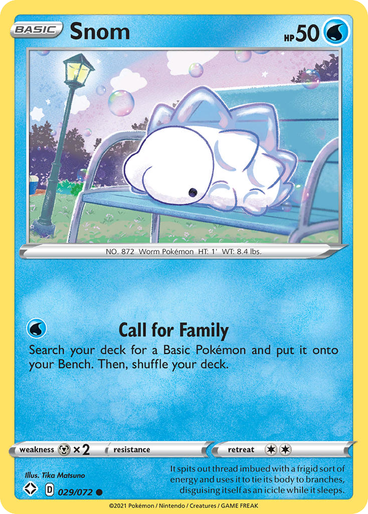 Snom — illustrated card