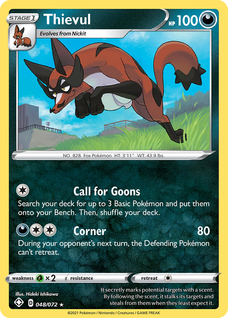 Thievul — illustrated card