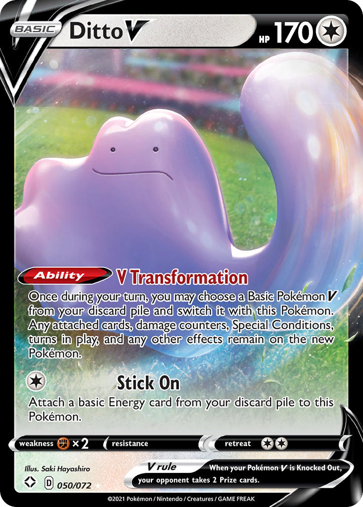 Ditto V — illustrated card