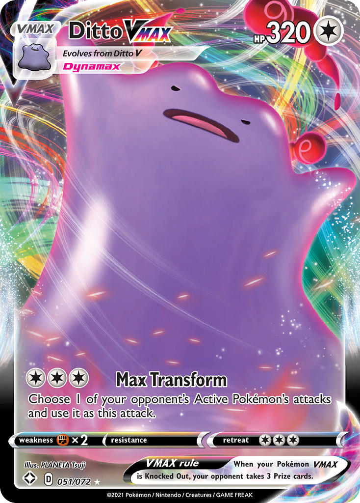 Ditto VMAX — illustrated card