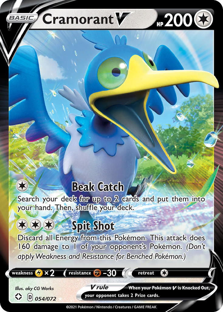 Cramorant V — illustrated card