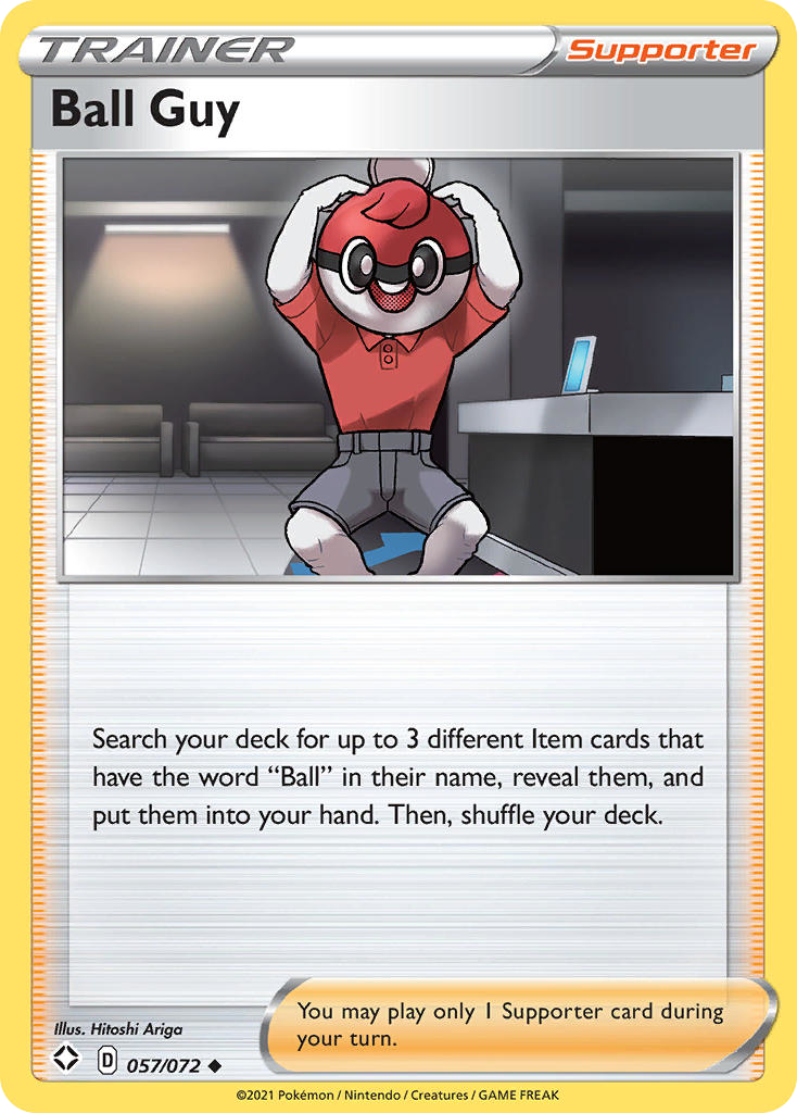 Ball Guy — illustrated card