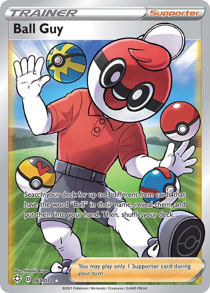 Ball Guy — illustrated card