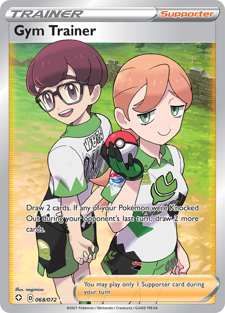 Gym Trainer — illustrated card