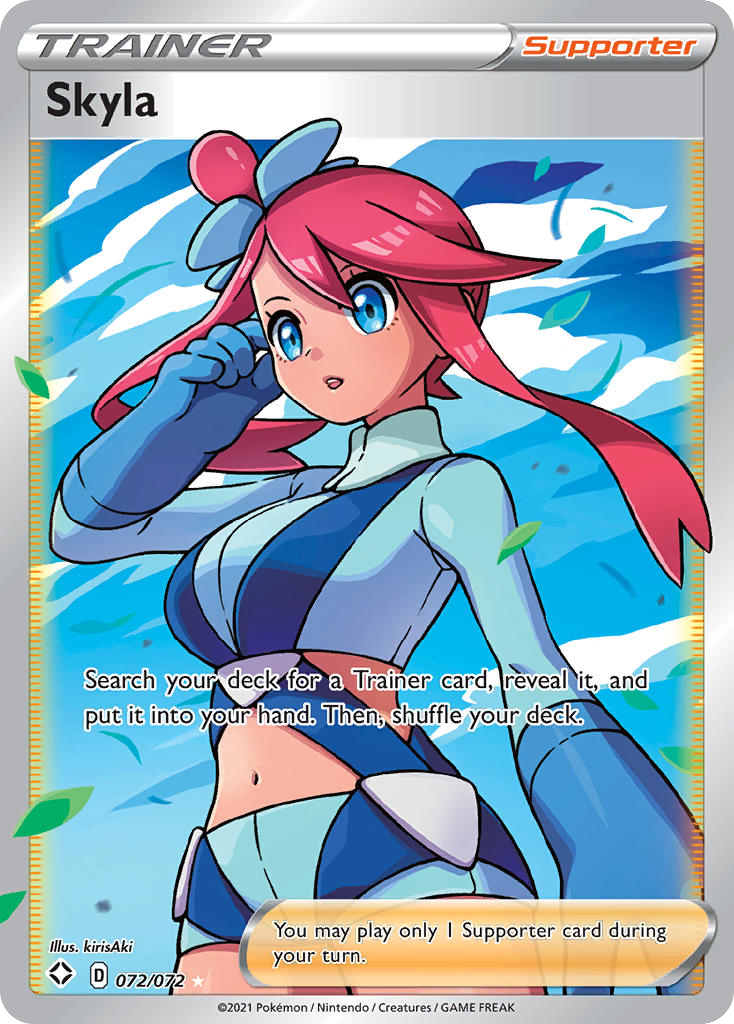 Skyla — illustrated card