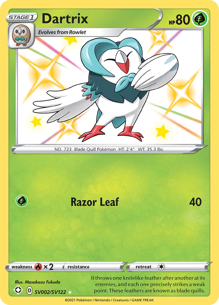 Dartrix — illustrated card