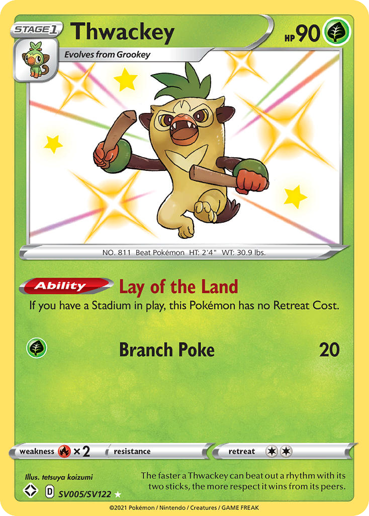 Thwackey — illustrated card