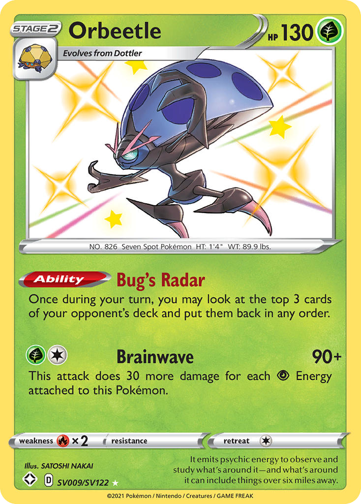 Orbeetle — illustrated card