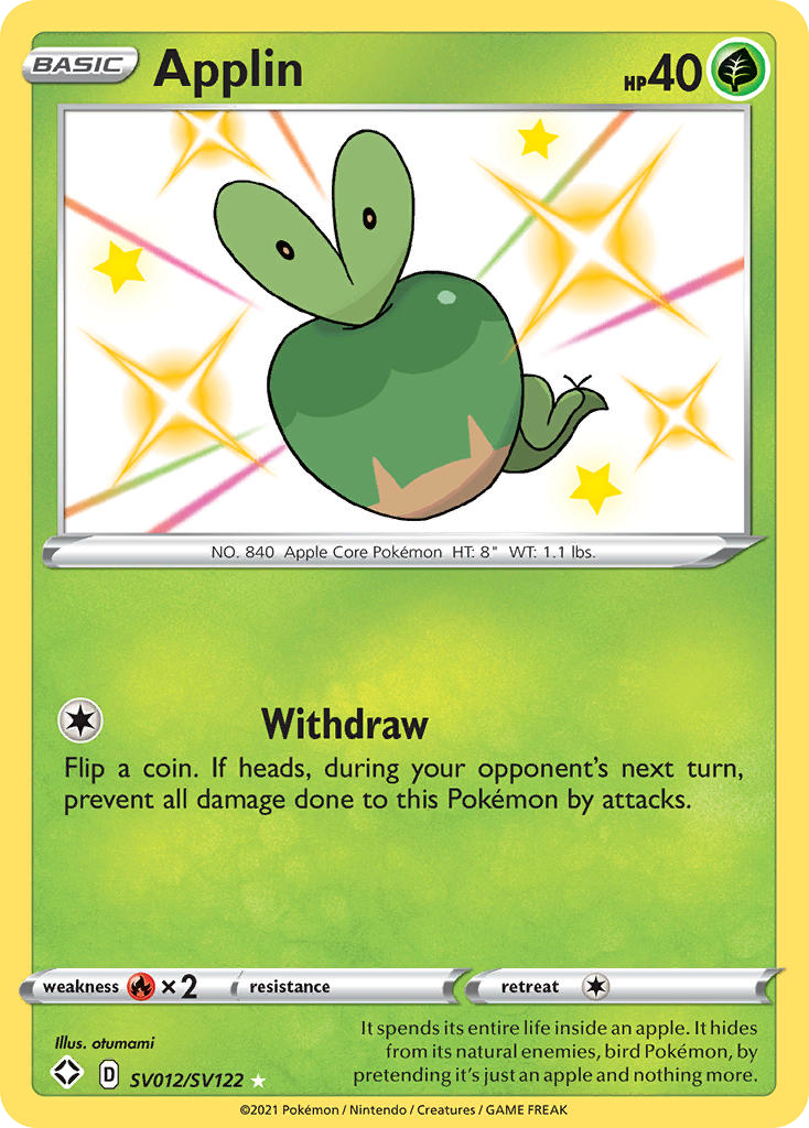 Applin — illustrated card