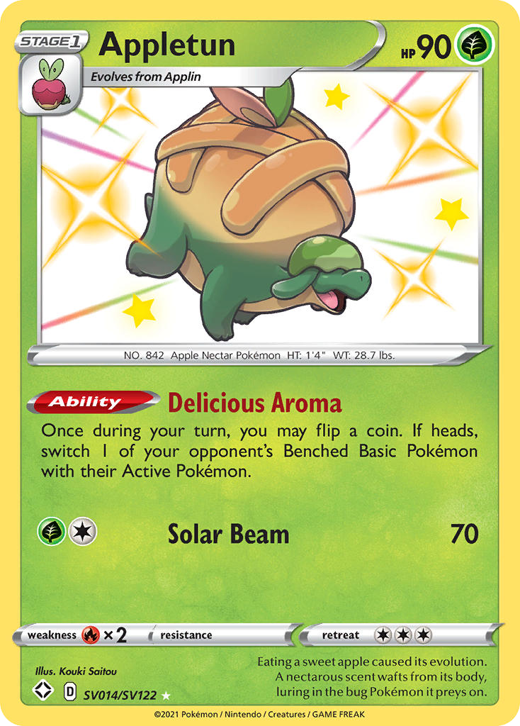 Appletun — illustrated card