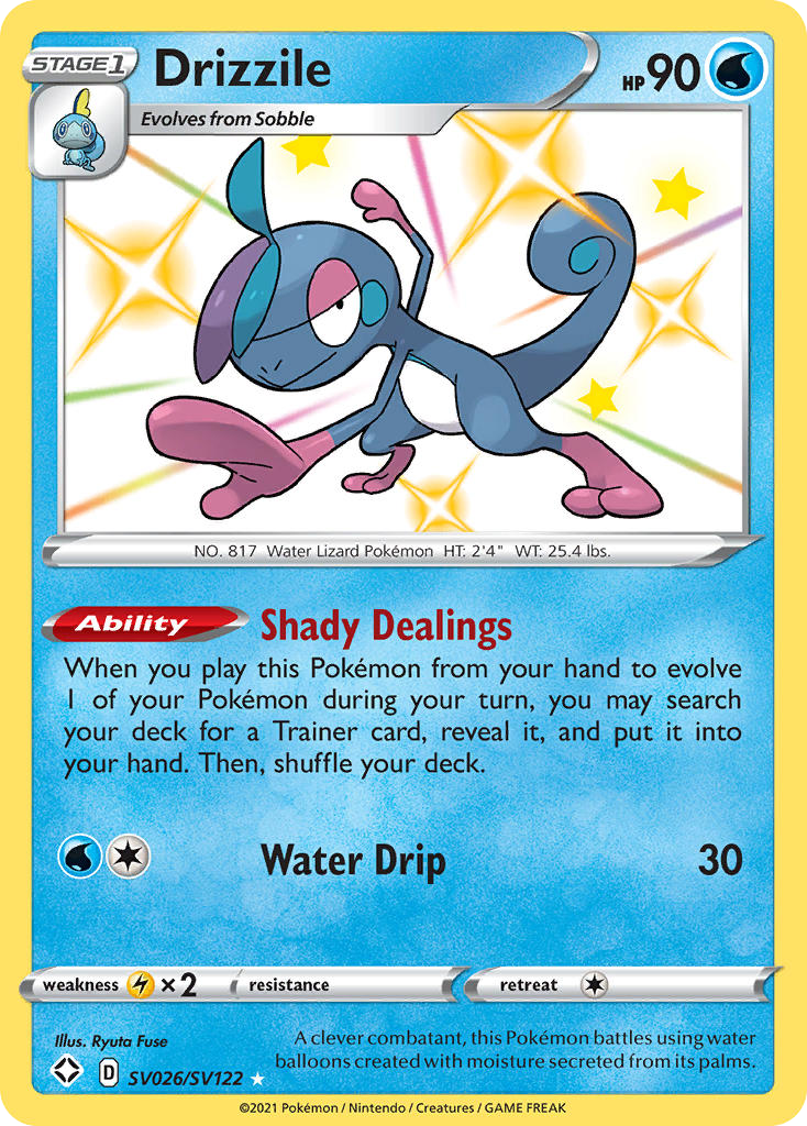 Drizzile — illustrated card