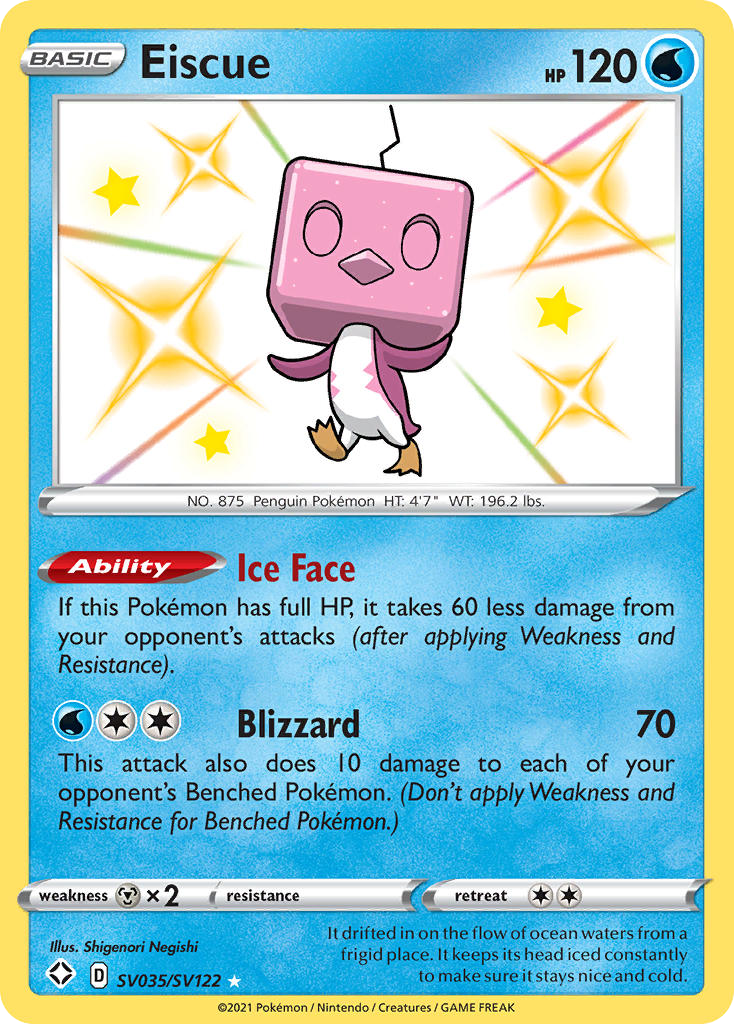 Eiscue — illustrated card