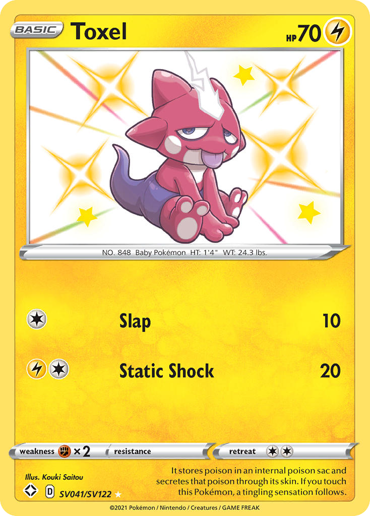 Toxel — illustrated card