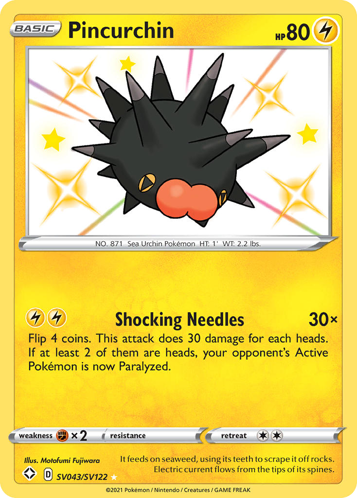 Pincurchin — illustrated card