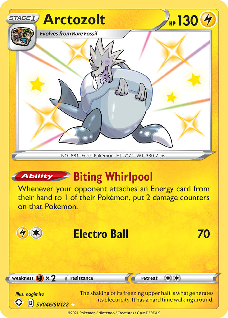 Arctozolt — illustrated card