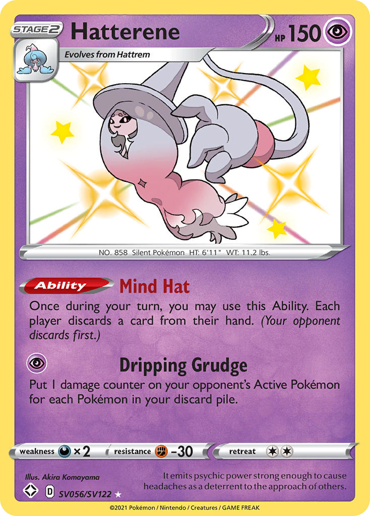 Hatterene — illustrated card