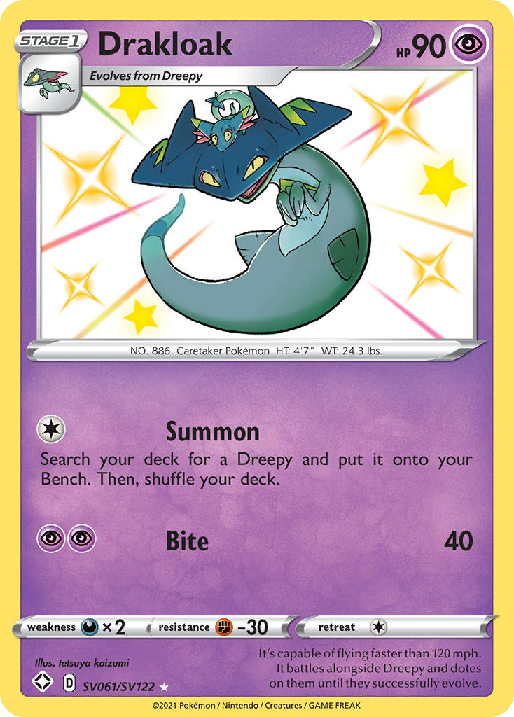 Drakloak — illustrated card