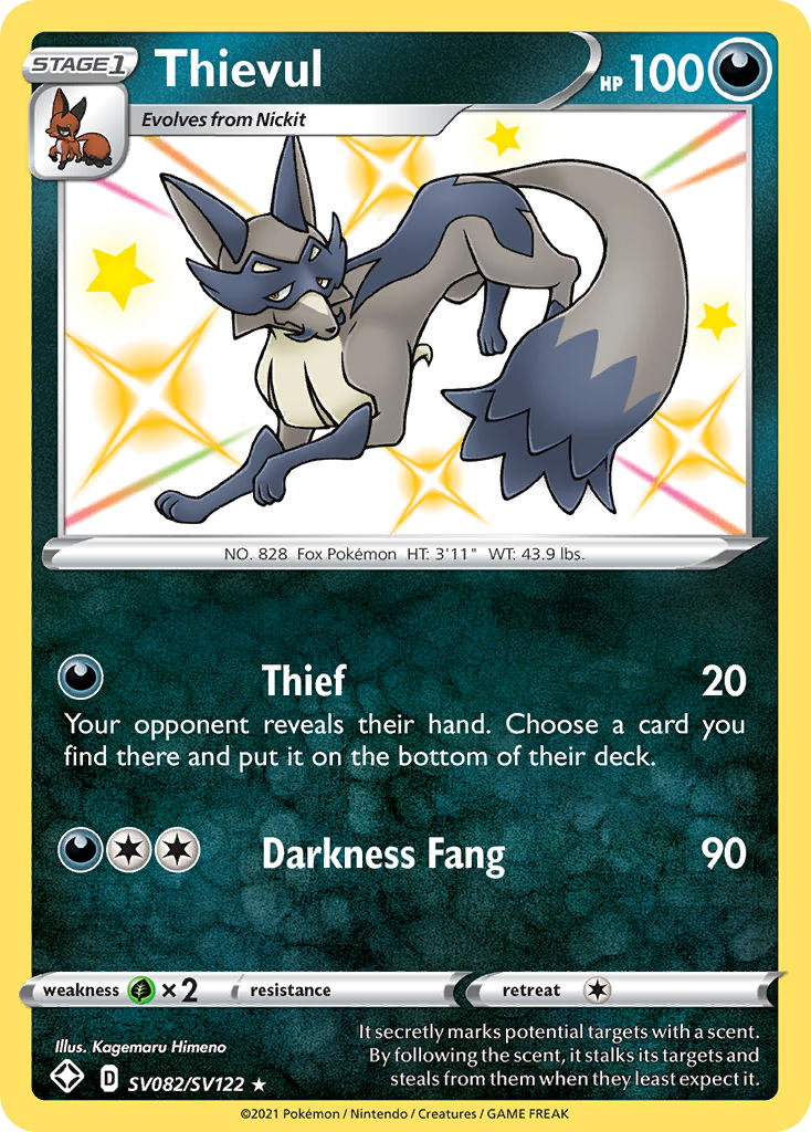 Thievul — illustrated card