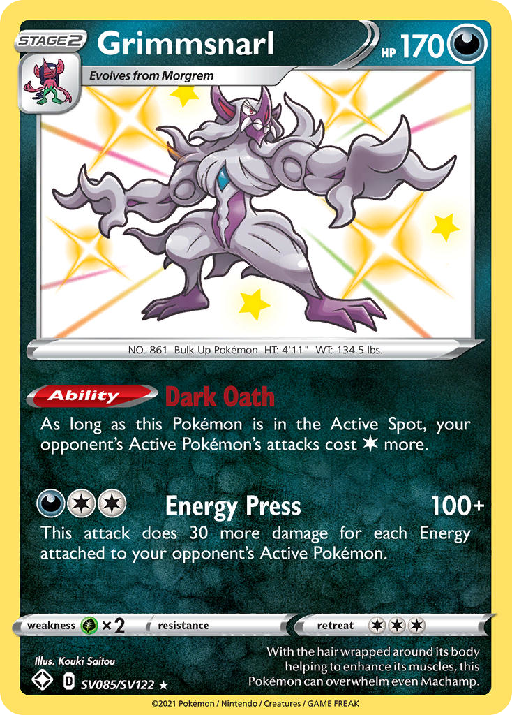 Grimmsnarl — illustrated card