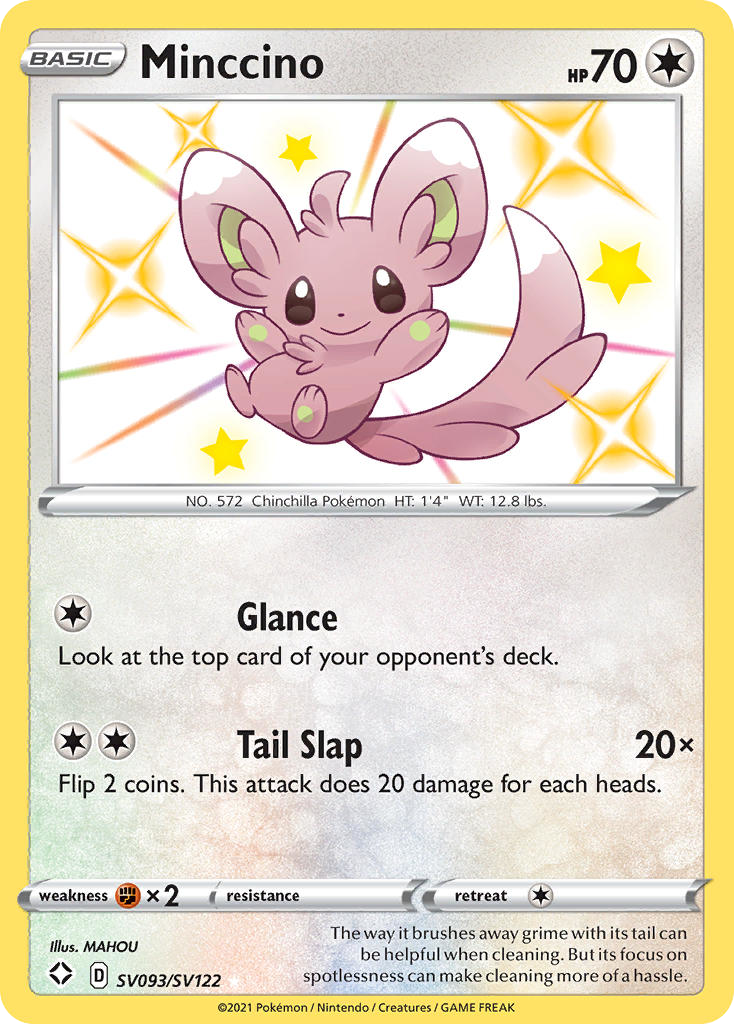 Minccino — illustrated card