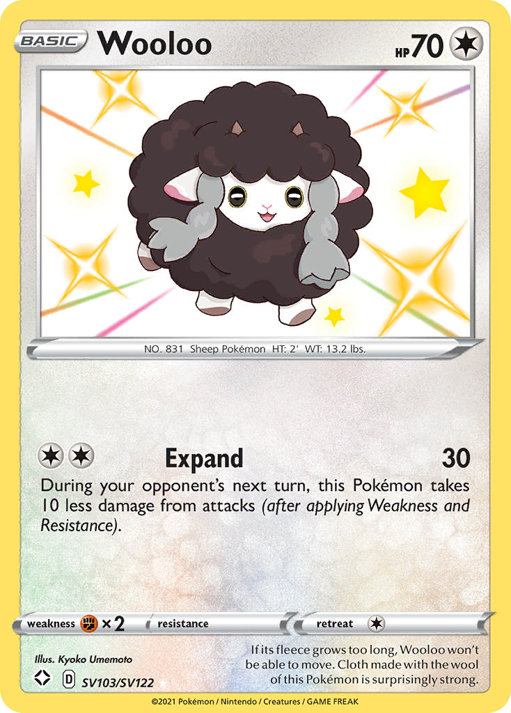 Wooloo — illustrated card