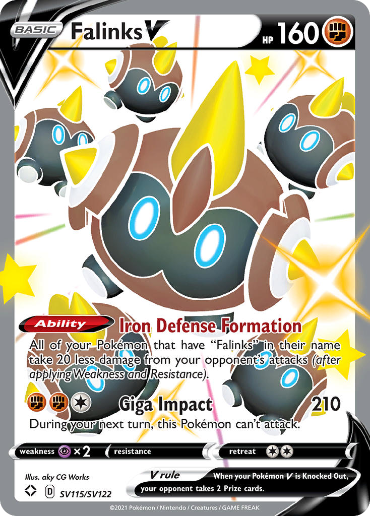 Falinks V — illustrated card