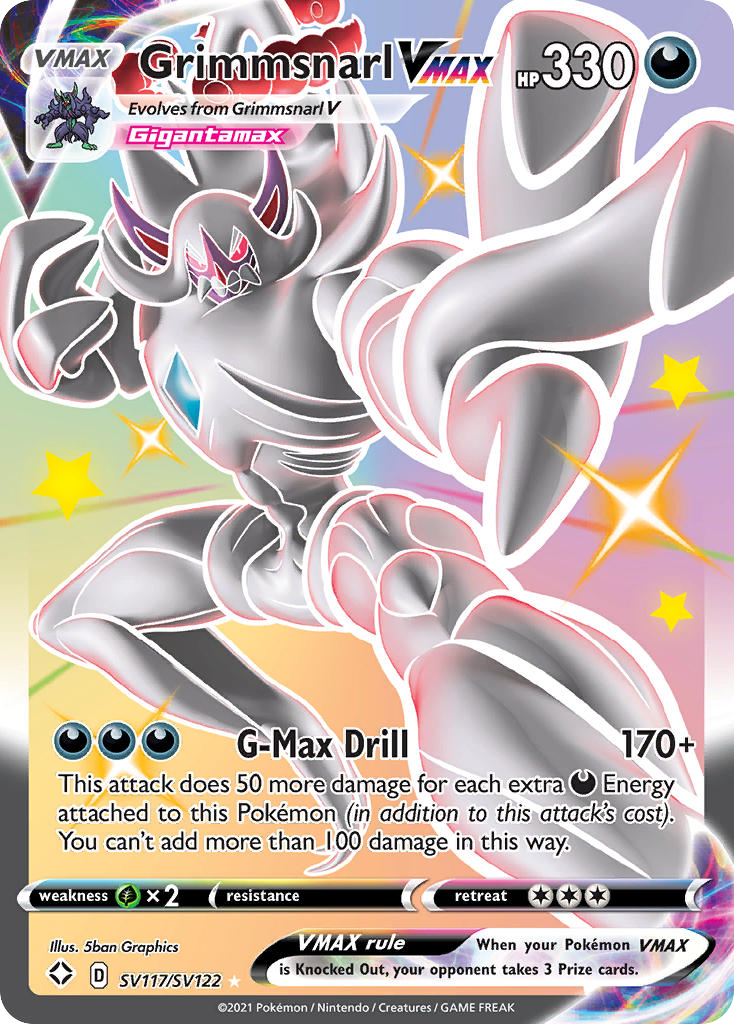 Grimmsnarl VMAX — illustrated card