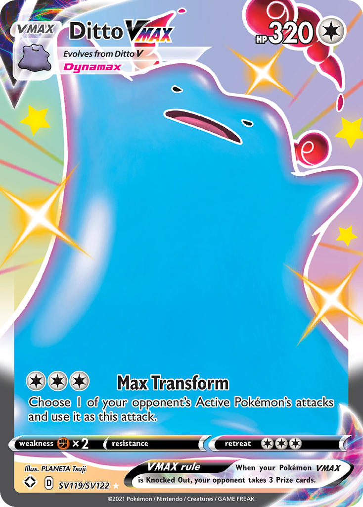 Ditto VMAX — illustrated card