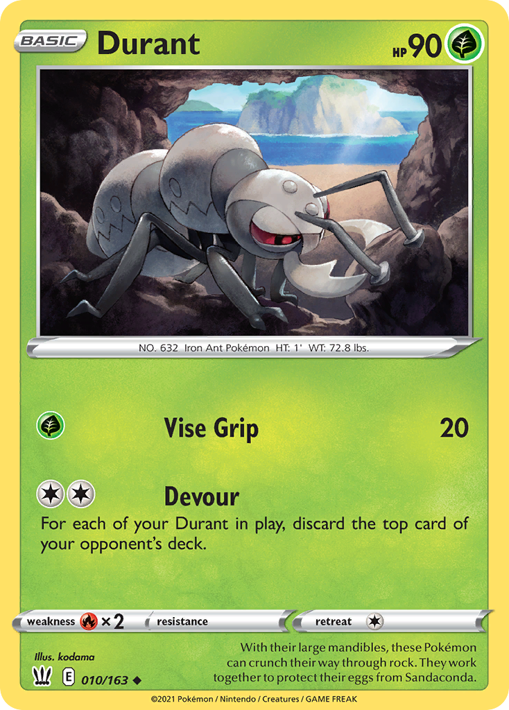 Durant — illustrated card