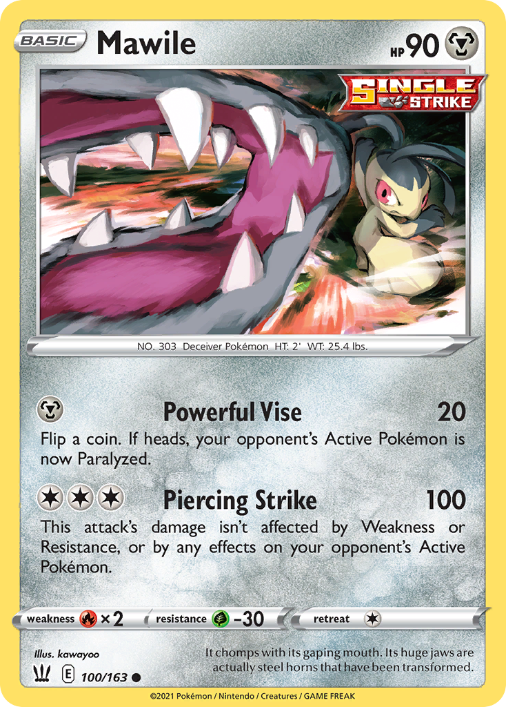Mawile — illustrated card