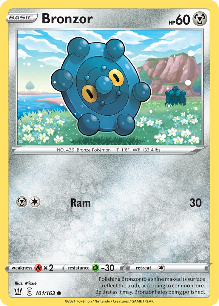 Bronzor — illustrated card