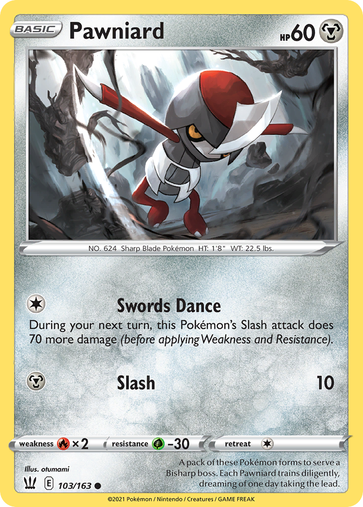 Pawniard — illustrated card