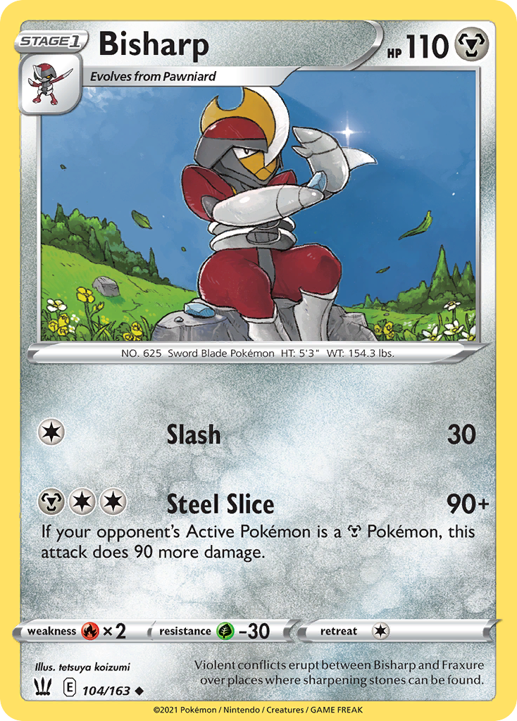 Bisharp — illustrated card