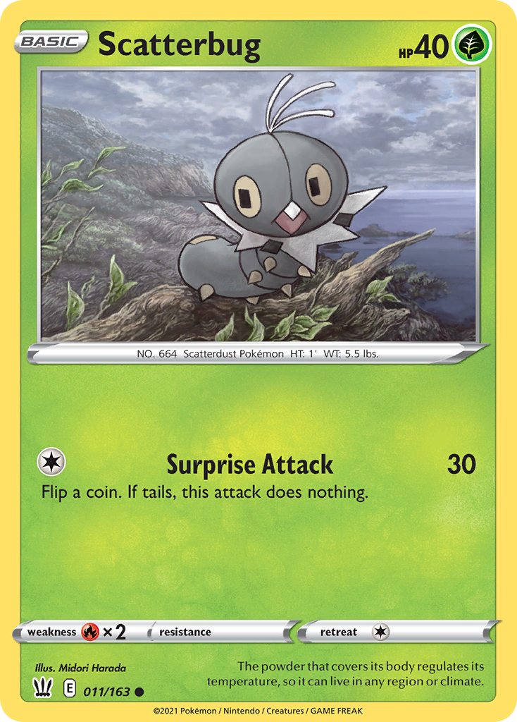 Scatterbug — illustrated card