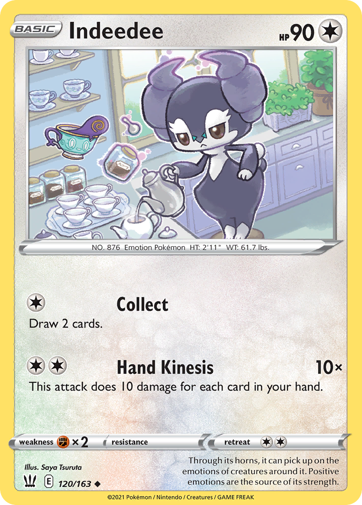 Indeedee — illustrated card