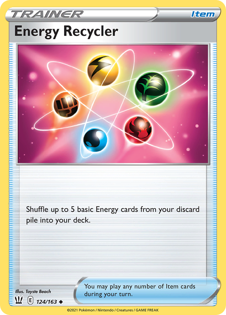 Energy Recycler — illustrated card