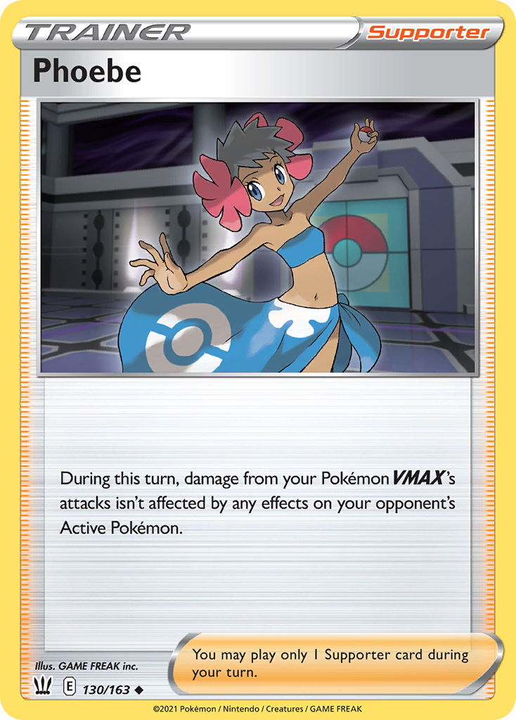 Phoebe — illustrated card