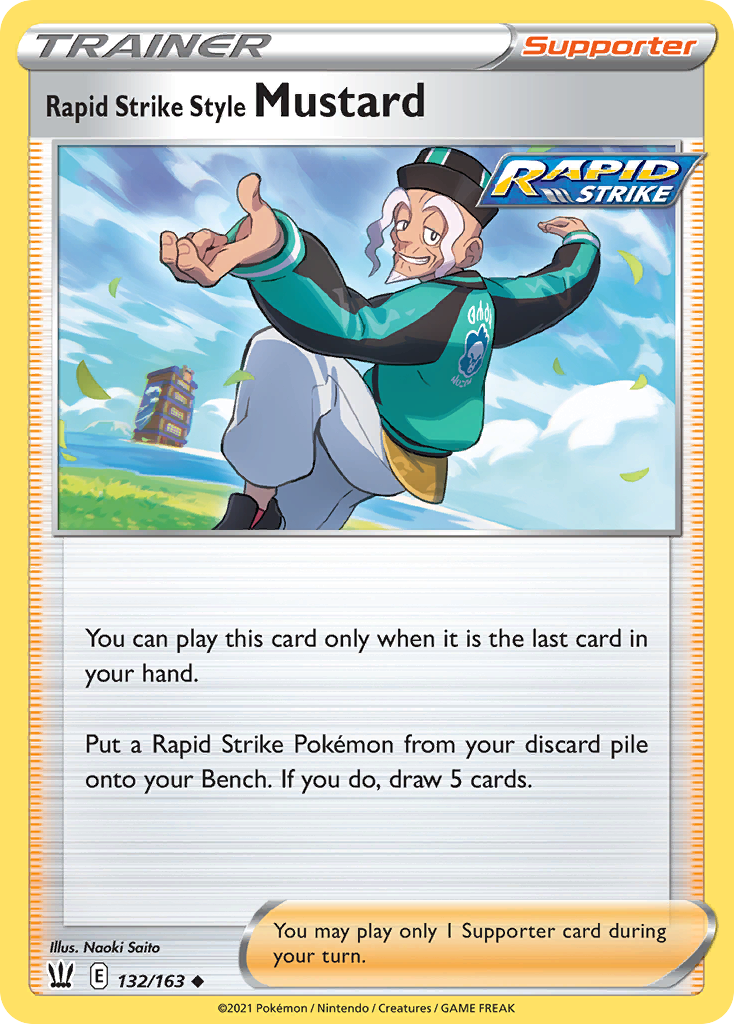 Rapid Strike Style Mustard — illustrated card