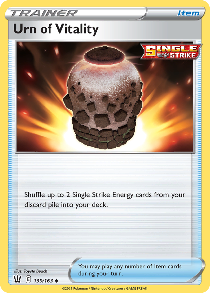 Urn of Vitality — illustrated card