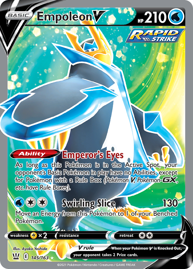 Empoleon V — illustrated card