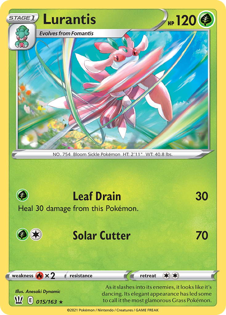 Lurantis — illustrated card