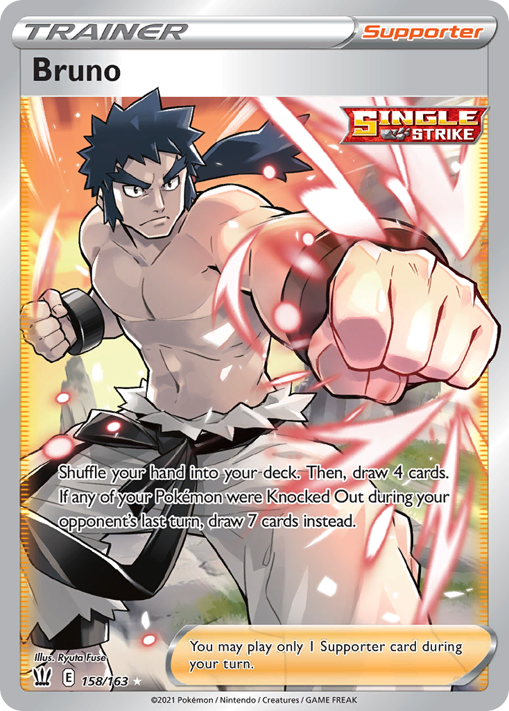 Bruno — illustrated card