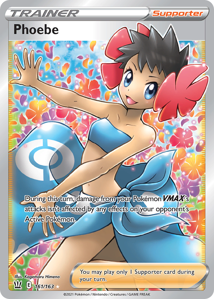 Phoebe — illustrated card