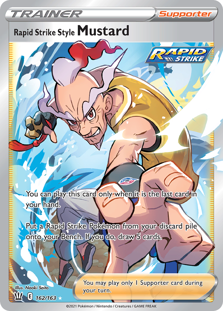 Rapid Strike Style Mustard — illustrated card